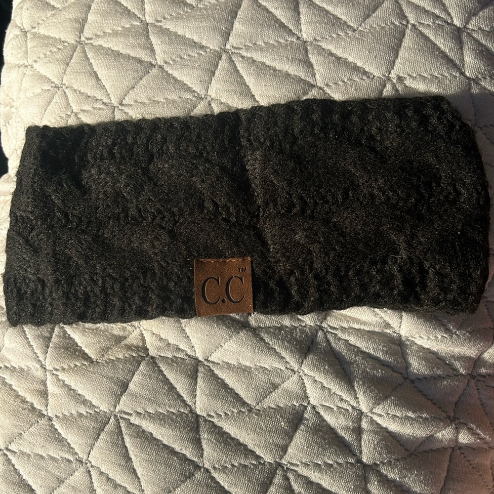 C.C fleece head band ear muff